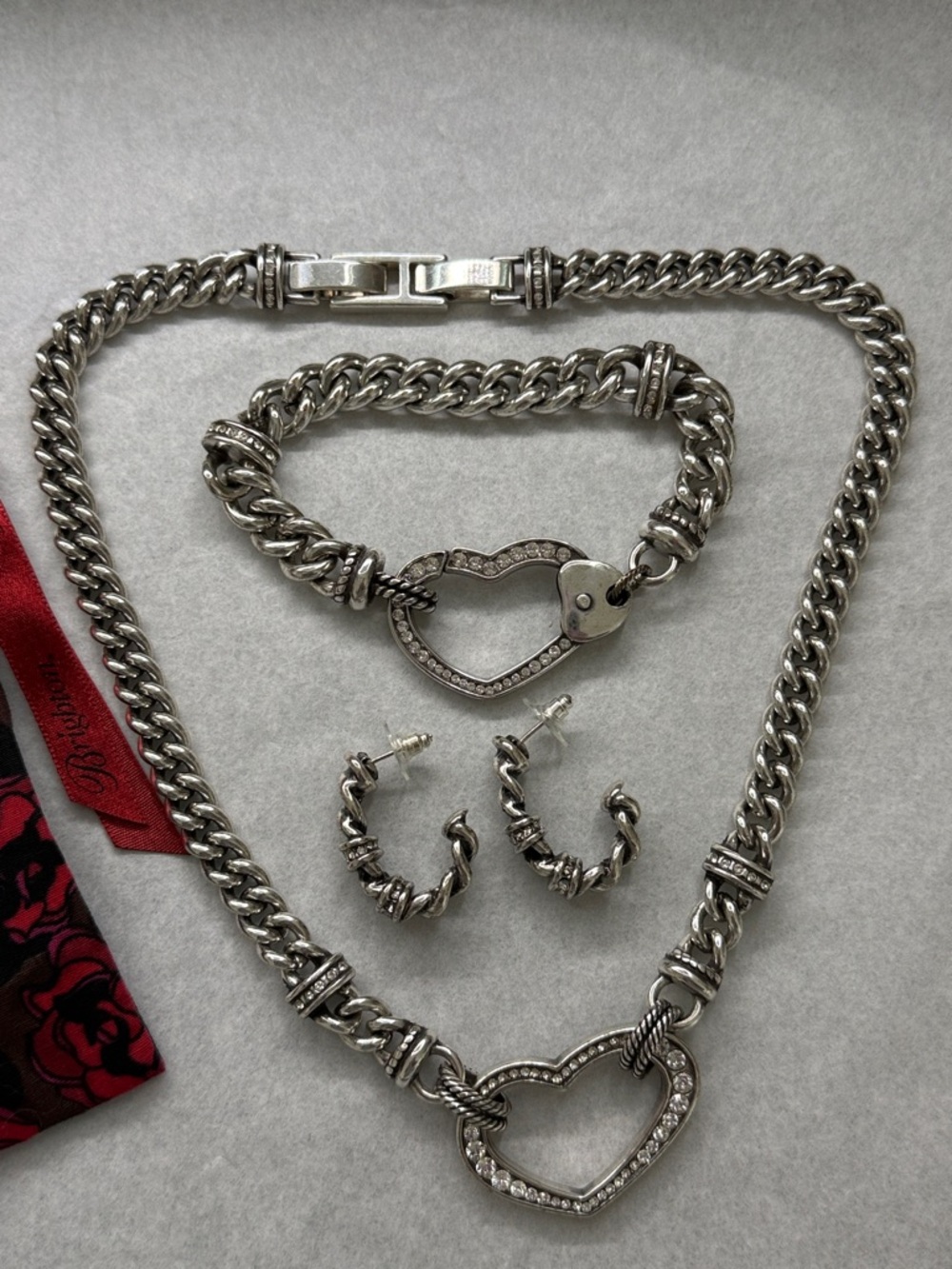 Retired Brighton Urban Lights - Choker Necklace/Bracelet/Earrings Set